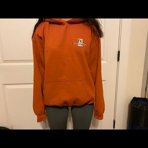 Rust Orange Hoodie